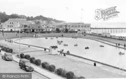 The Boating Pool c.1950, Felixstowe