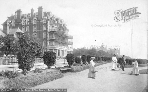 Photo of Felixstowe, The Cliff Hotel 1907