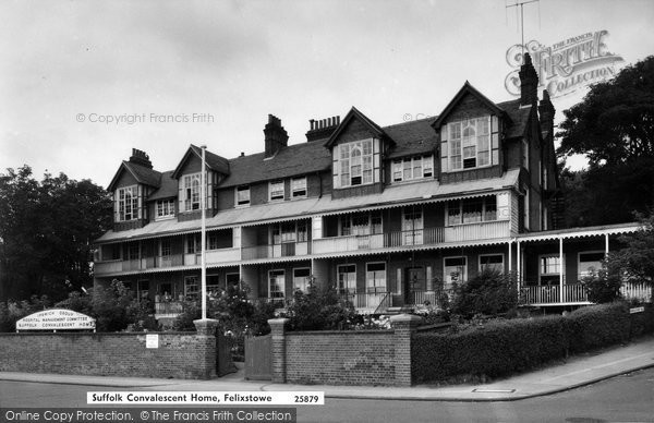 Photo of Felixstowe, The Convalescent Home c.1959