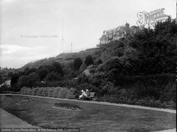Photo of Felixstowe, The Gardens 1925
