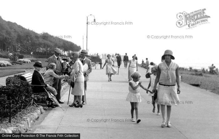 Photo of Felixstowe, The Promenade 1929