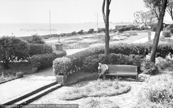 Photo of Felixstowe, The Promenade And Spa Gardens c.1960