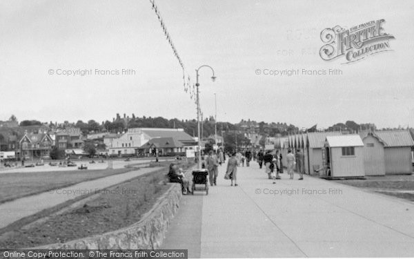 Photo of Felixstowe, The Promenade c.1955