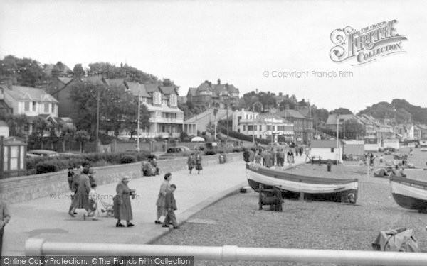 Photo of Felixstowe, The Promenade c.1955