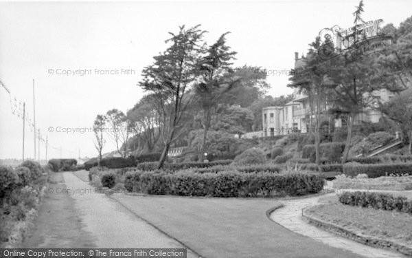 Photo of Felixstowe, The Spa Gardens c.1955