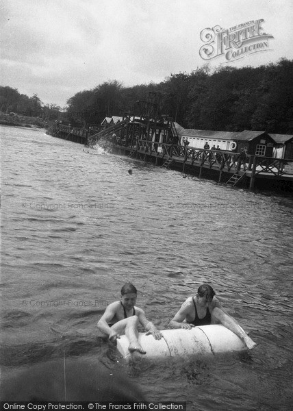Photo of Felixstowe, The Swimming Area 1935
