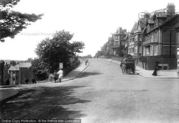 Photo of Felixstowe, The Top Of Bent Hill 1904