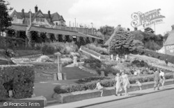 The Undercliff Gardens c.1950, Felixstowe