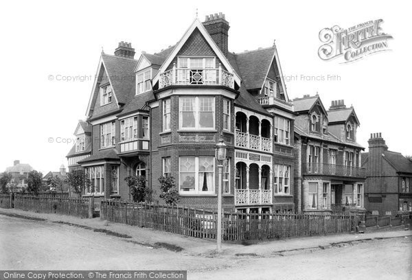 Photo of Felixstowe, Waverley Hotel 1896