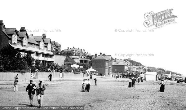 Photo of Felixstowe, West Beach 1899