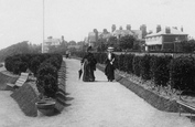 Women Walking Along The Promenade 1904, Felixstowe