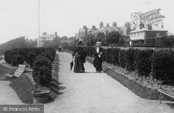 Women Walking Along The Promenade 1904, Felixstowe
