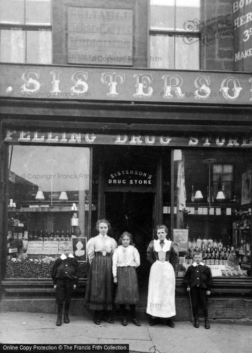 Photo of Felling, Sisterson's Drug Store c.1900