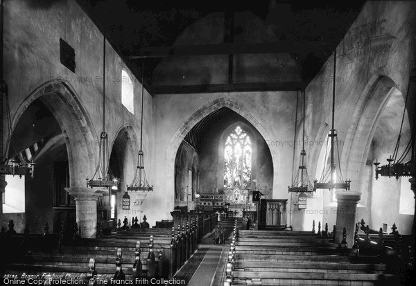 Photo of Felpham, St Mary's Church Interior 1890