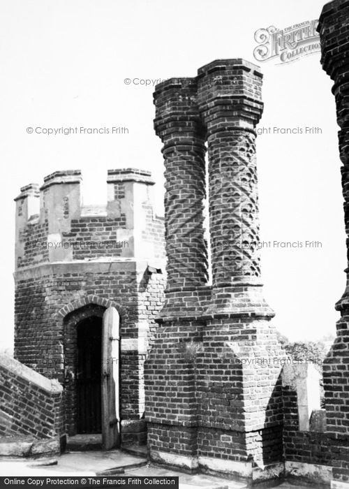 Photo of Felsted, Leez Priory Chimneys c.1950