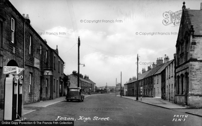 Photo of Felton, High Street c.1955