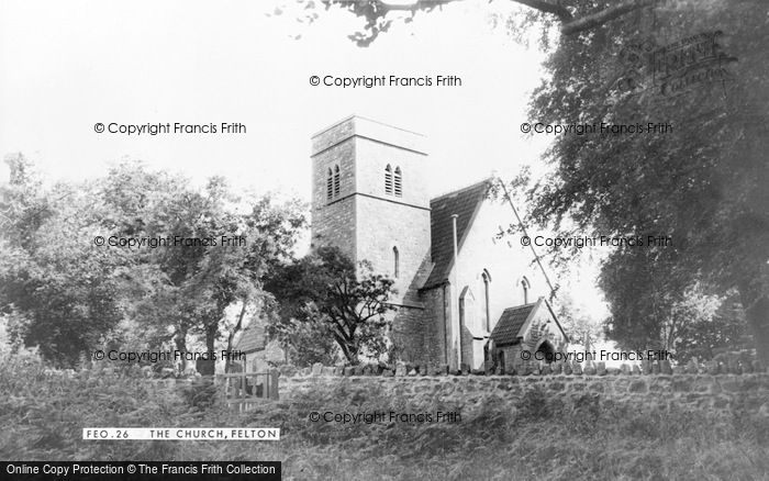 Photo of Felton, St Katharine's Church c.1965