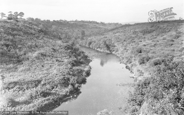 Photo of Felton, The Coquet Valley From Felton Park c.1955