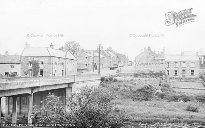 Photo of Felton, The New Bridge And Main Street c.1955