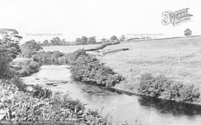 Photo of Felton, The River Coquet c.1955