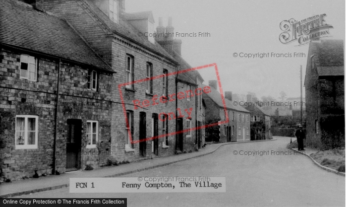 Photo of Fenny Compton, The Village c.1955