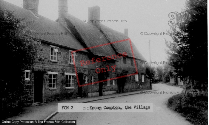 Photo of Fenny Compton, The Village c.1955