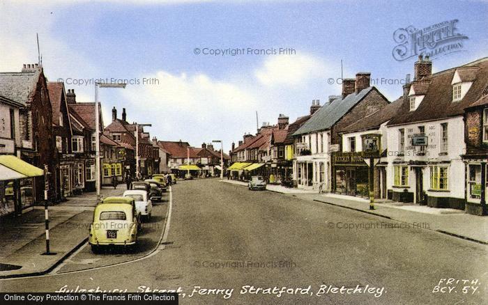 Photo of Fenny Stratford, Aylesbury Street c.1960