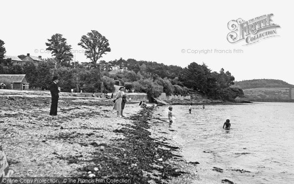 Photo of Feock, Loe Beach c.1955