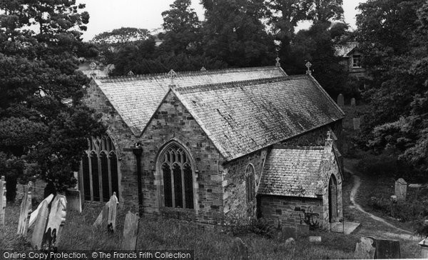 Photo of Feock, St Feock's Church c.1955