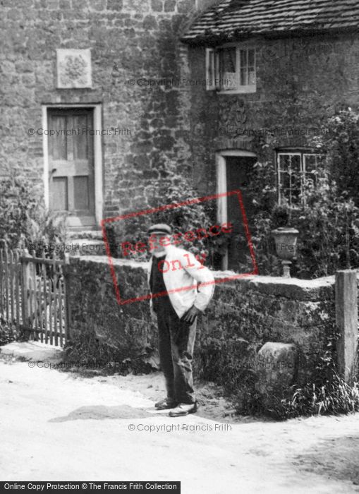 Photo of Fernhurst, A Village Man In Church Road 1913