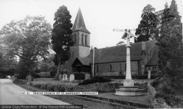 Photo of Fernhurst, Parish Church Of St Margaret c.1960