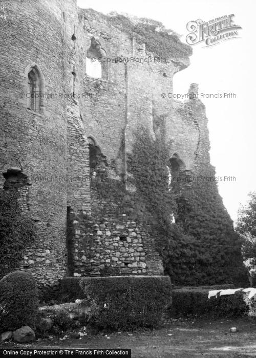 Photo of Ferns, Castle, Wall 1957