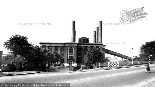 Photo of Ferrybridge, The Power Station c.1955