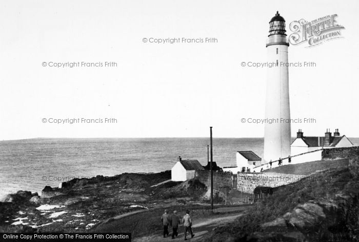 Photo of Ferryden, Scurdie Ness Lighthouse c.1960