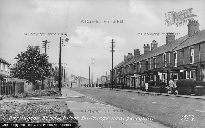 Photo of Ferryhill, Darlington Road c.1955