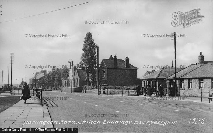 Photo of Ferryhill, Darlington Road c.1955