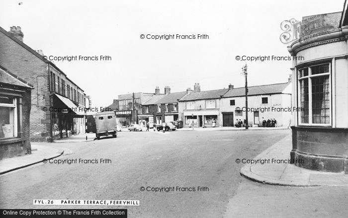 Photo of Ferryhill, Parker Terrace c.1960