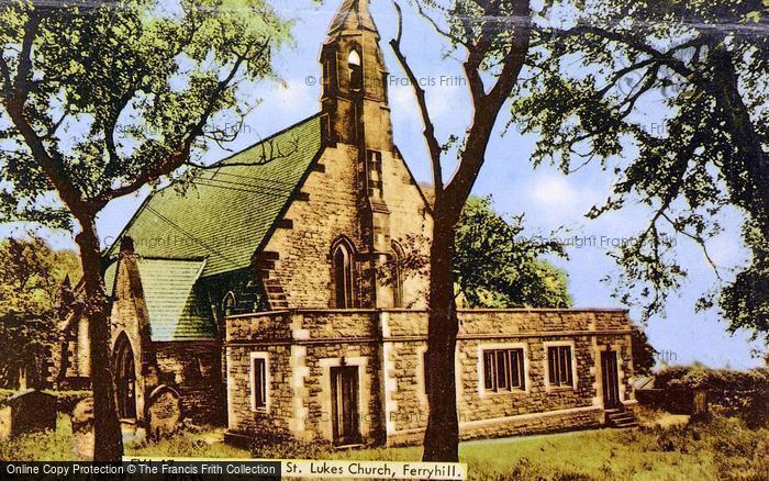 Photo of Ferryhill, St Luke's Church c.1960