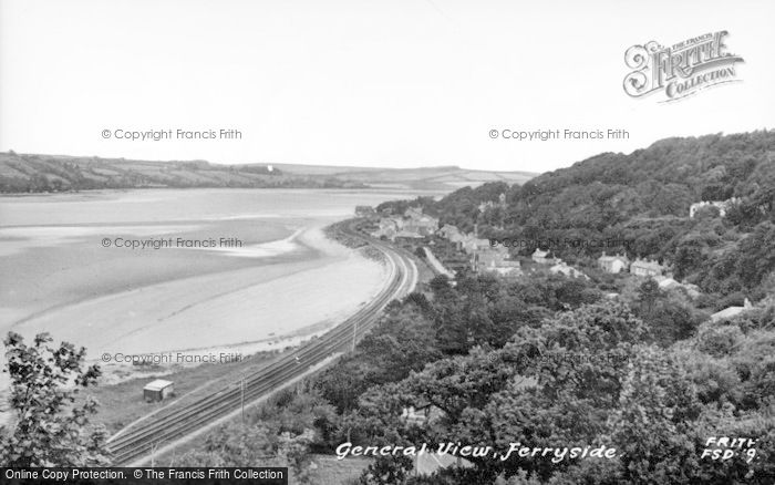 Photo of Ferryside, General View c.1955