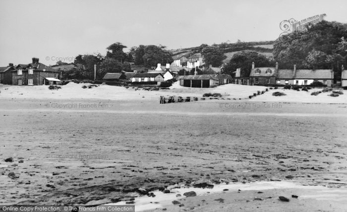 Photo of Ferryside, Low Tide c.1955