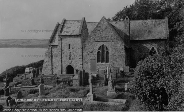 Photo of Ferryside, St Ishmael's Church c.1960