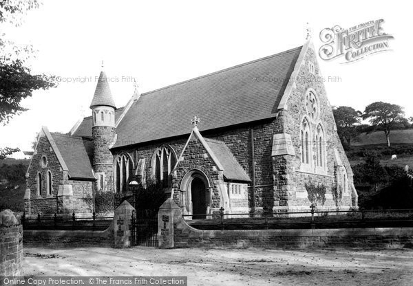 Photo of Ferryside, St Thomas' Church 1893