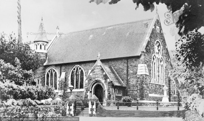 Photo of Ferryside, St Thomas' Church c.1950