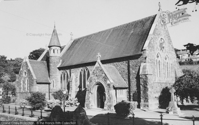 Photo of Ferryside, St Thomas' Church c.1960