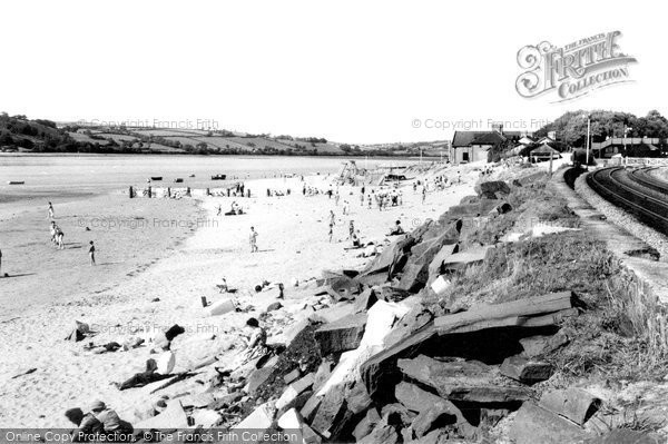 Photo of Ferryside, The Beach c.1960