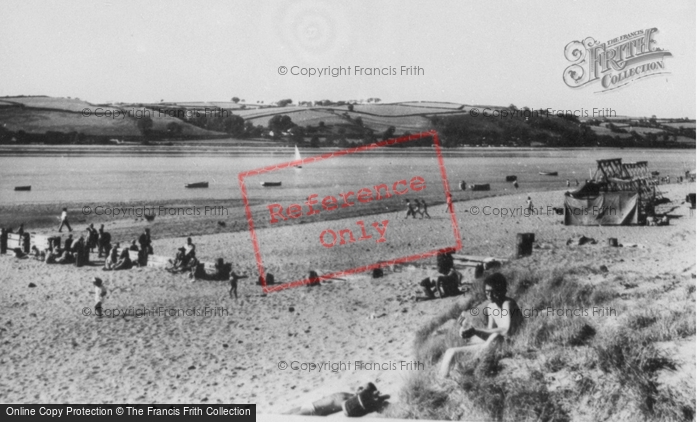 Photo of Ferryside, The Beach c.1960