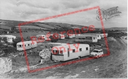 The Caravan Site c.1965, Ferryside