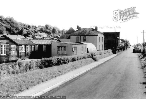 Photo of Ferryside, The School Canteen And Eva Terrace c.1960