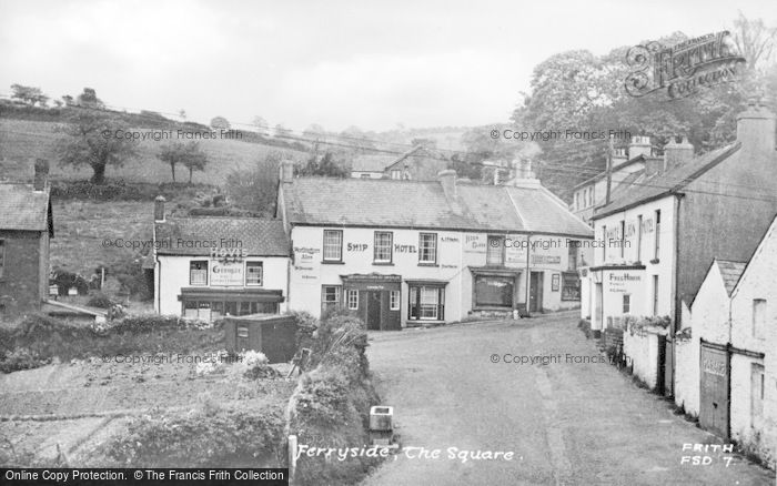 Photo of Ferryside, The Square c.1950