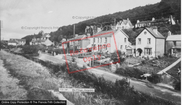 Photo of Ferryside, The Village c.1960